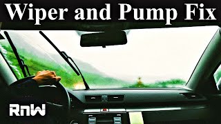 Windshield Washer Pump and System Diagnosis