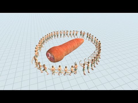 50x ARCHERS vs EVERY GIANT UNIT  - Animal Revolt Battle Simulator