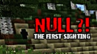 Cover art for FIRST SIGHTING OF NULL