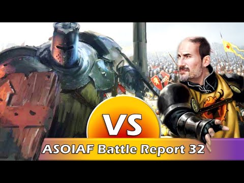 ASOIAF Battle Report 32 - Lannister vs. Baratheon - A Song of Ice and Fire