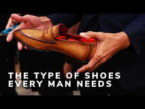 OS TIPOS DE SAPATOS QUE TODO HOMEM PRECISA!