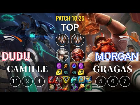 HLE DuDu Camille vs HLE Morgan Gragas Top - KR Patch 10.25