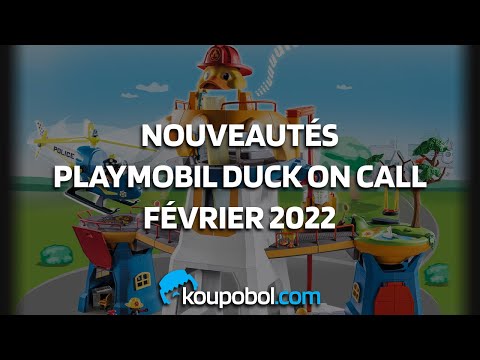 Vidéo PLAYMOBIL Duck On Call 70918 : Policière et animaux