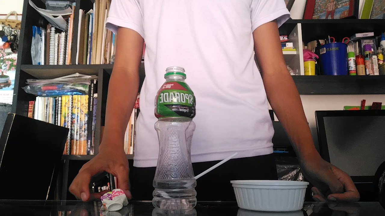 .Experimento casero sobre las leyes de los gases.