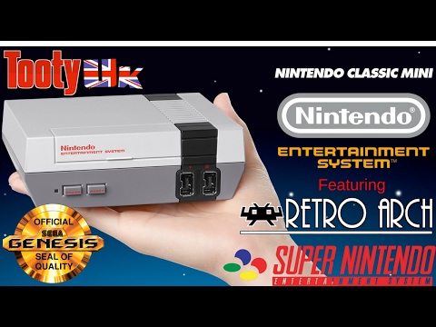 Nintendo Classic Mini - NES Mini + RetroArch = Super Nintendo - Genesis/Megadrive & More
