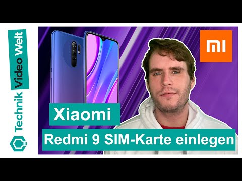 Xiaomi Redmi 9 📱 SIM Karte einsetzen