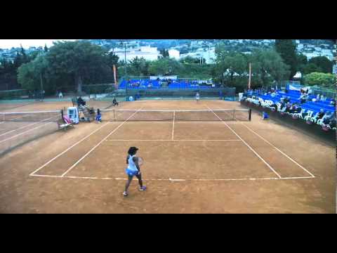 Demi-finale ITF Beaulieu 2015 Junior W (3/7) - Andreescu (CAN) - Andrianjafitrimo (FRA) 6/4 6/7 6/4