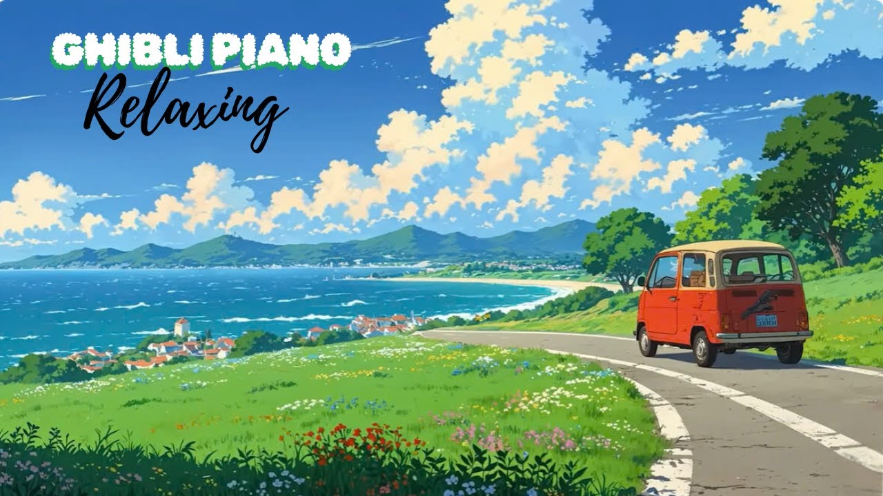 Beautiful Ghibli Collection  🌈 Stunning Ghibli Piano Melodies, Positive Energy 🌈