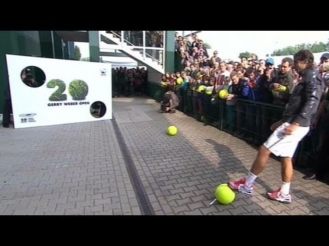 Nadal an der Torwand - Gerry Weber Open - SPORT1