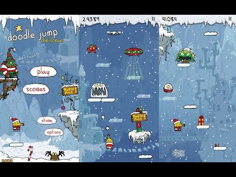 Doodle Jump Christmas Preview HD 1080p - YouTube