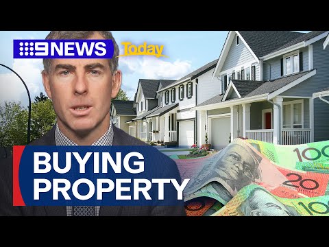 First home buyers could drain Super to buy a house | 9 News Australia