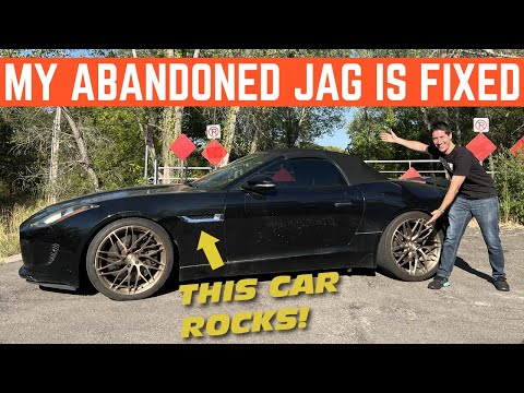 My CHEAP Jaguar F-Type Is FIXED... And It Just Became My FAVORITE Car