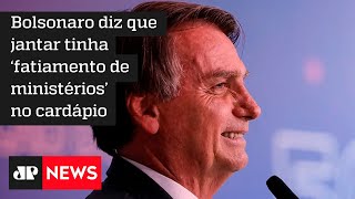 Bolsonaro ironiza ‘jantar da democracia’ entre Lula e Alckmin