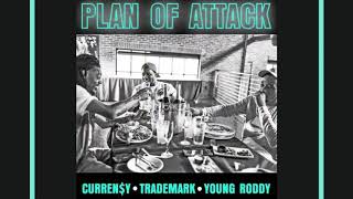 Curren$y x Trademark Da Skydiver x Young Roddy "Plan Of Attack" (OFFICIAL AUDIO)