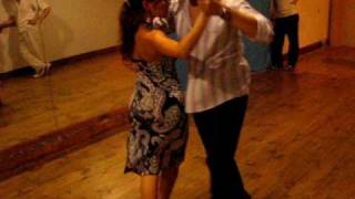 Laila & Leandro Oliver Group Class Walking, Pivots, Ganchos Buenos Aires February 2nd 2010