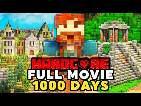 1000 Days of Cozy Hardcore Minecraft [MEGA MOVIE]