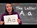 Letter A Lesson For Kids Letter A Formation Phonic Sound Words That Start With A