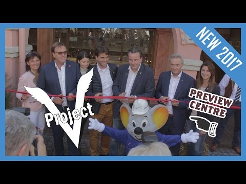 Project V - Preview Centre official opening - NEW 2017 [Europa Park HD]