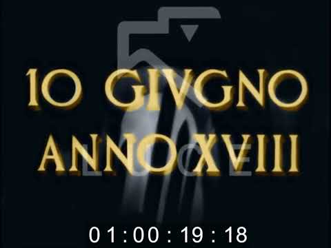 DISCORSO DI MUSSOLINI 10 GIUGNO 1940 (COLORI)