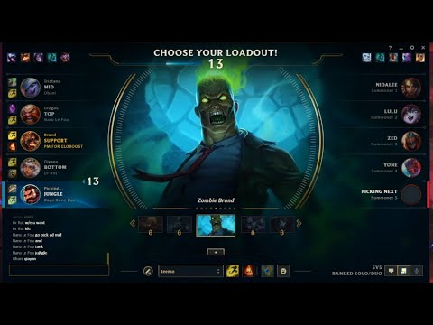 RATIRL Brand Support and Tristana VS Lulu and Caitlyn #LOL #LeagueOfLegends #Gameplay #Vayne #Brand