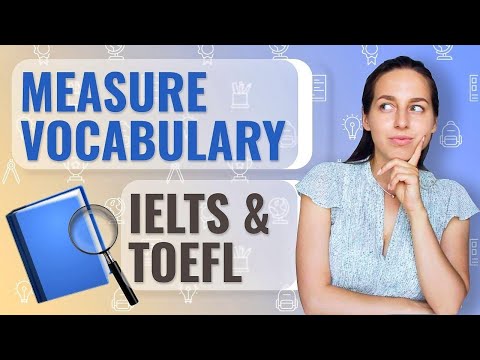 How to measure vocabulary for IELTS & TOEFL | + FREE word list