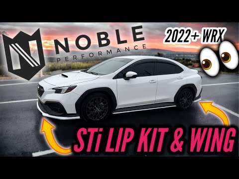 ANOTHER ONE! ☝️ | NOBLE | LIP KIT | WING | 2022 | 2023 | SUBARU | WRX
