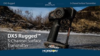 Spektrum DX5 Rugged DSMR zelený