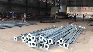 OCTAGONAL & High mast poles along with all accessories