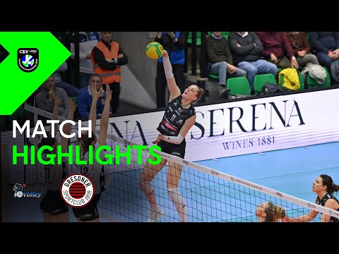 Highlights | A. Carraro Prosecco DOC CONEGLIANO vs. DRESDNER | CEV ZEREN Group CLVolleyW 2026