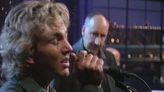 Pete Townshend &amp; Eddie Vedder - Heart To Hang On To (Late Night with David Letterman, 7/29/1999)