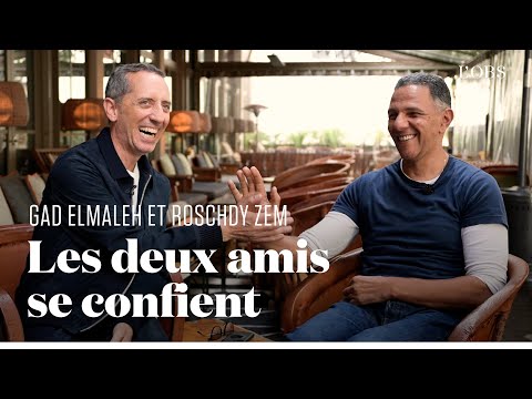 Gad Elmaleh et Roschdy Zem : "Nos meilleurs souvenirs ? Nos fous rires en famille !"