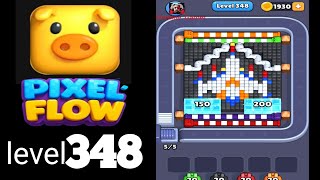 Pixelflow level 348 Guide Walkthrough Solution