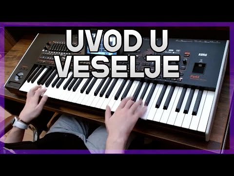 UVOD U VESELJE // MARKO MX - Lagana Narodna Kola - KORG Pa4x!