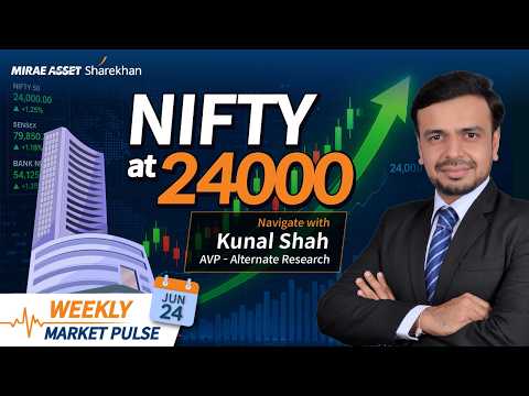 Nifty past 24,000. Momentum positive but indecisive | Defence and Pharma look BULLISH