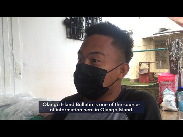 Young journalist treks to shore to get signal and report on Olango Island after Odette