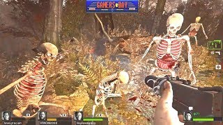 Left4Dead: Skeleton Invasion in Cold Stream! (Skeleton Mods)