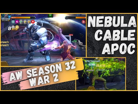 Slightly Sketch War - AW Season 32, War 2, SSx-1 vs. SAS - Marvel Contest of Champions