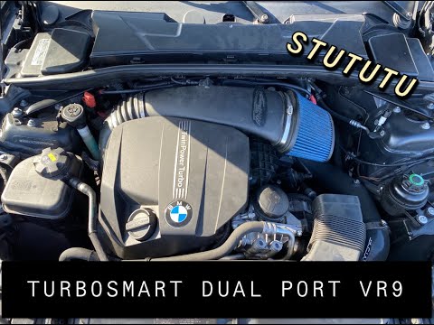 CRAZY BOV SOUNDS! BMW 135i TURBOSMART BOV VR9 DUAL PORT