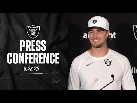 Pete Carroll and Kenny Pickett Presser - 8.28.25 | Raiders
