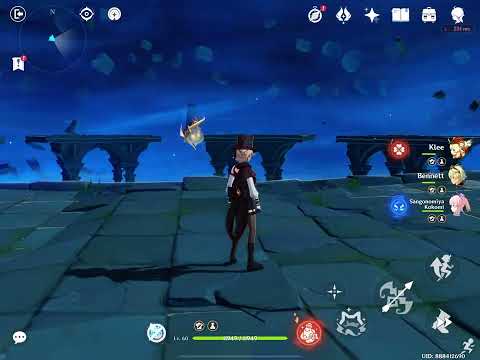 Testing my Lyney lvl 60 at stormterror 60