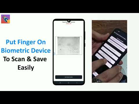 Biometric USB Fingerprint Scan video thumbnail