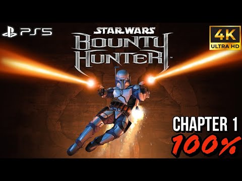 Star Wars: Bounty Hunter (PS5 4k) - 100% Walkthrough Chapter 1 | All Bounties & Collectibles
