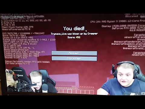 Trymacs Explosionscreeper fail😂🤣