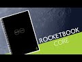 Rocketbook Notizbuch Core Smart A4, Dot, Schwarz