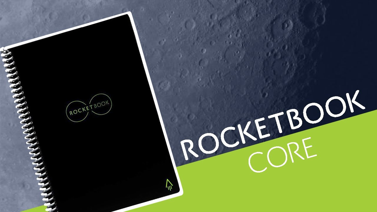 Rocketbook Notizbuch Core Smart A4, Dot, Türkis