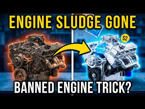 $2 Fluid REMOVES All Engine Sludge in ONE Drive — GM Buried This in 1978