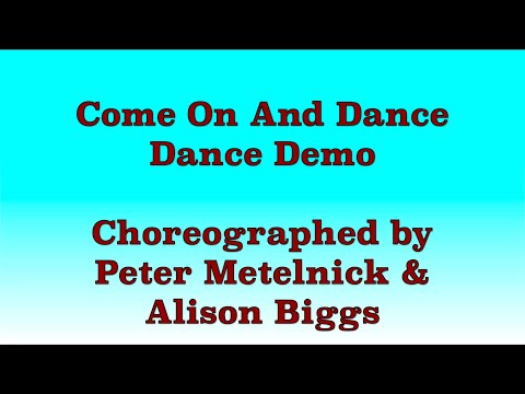 Come On And Dance - Line Dance (Dance Demo)