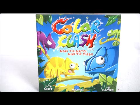 Color Clash from Blue Orange Games - YouTube