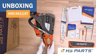 UNBOXING / HS PARTS HRC4611XT semi-professional chainsaw capacity 46 c