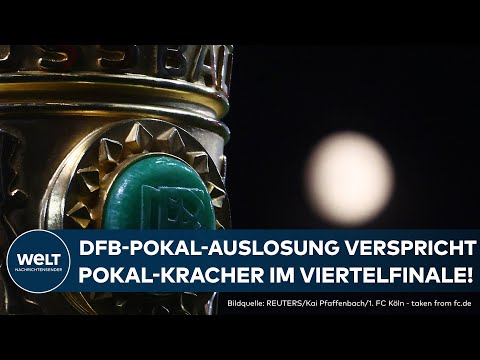 Video Thumbnail: DFB-POKAL: Mega-Derby Leverkusen vs. Köln verspricht Dramatik – alle Viertelfinalpartien ausgelost!